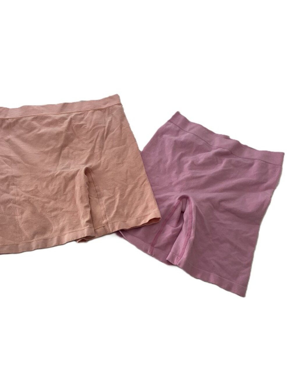BREEZIES Comfort Breeze Set of 2 Seamless Long Leg Panties Bike Shorts *MEDIUM* - Picture 3 of 5